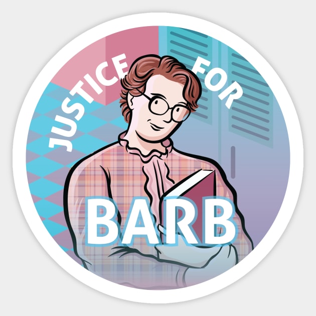 Justice For Barb Sticker by kascreativity